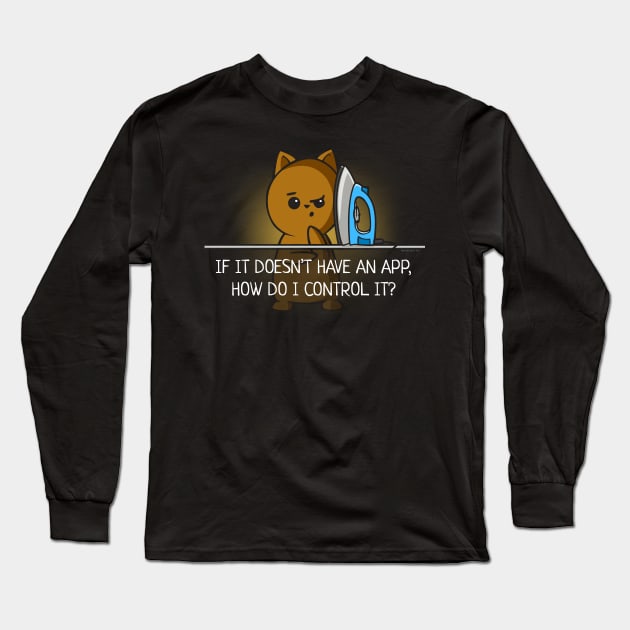 An Introduction to Ironing Clothes Funny Long Sleeve T-Shirt by NerdShizzle